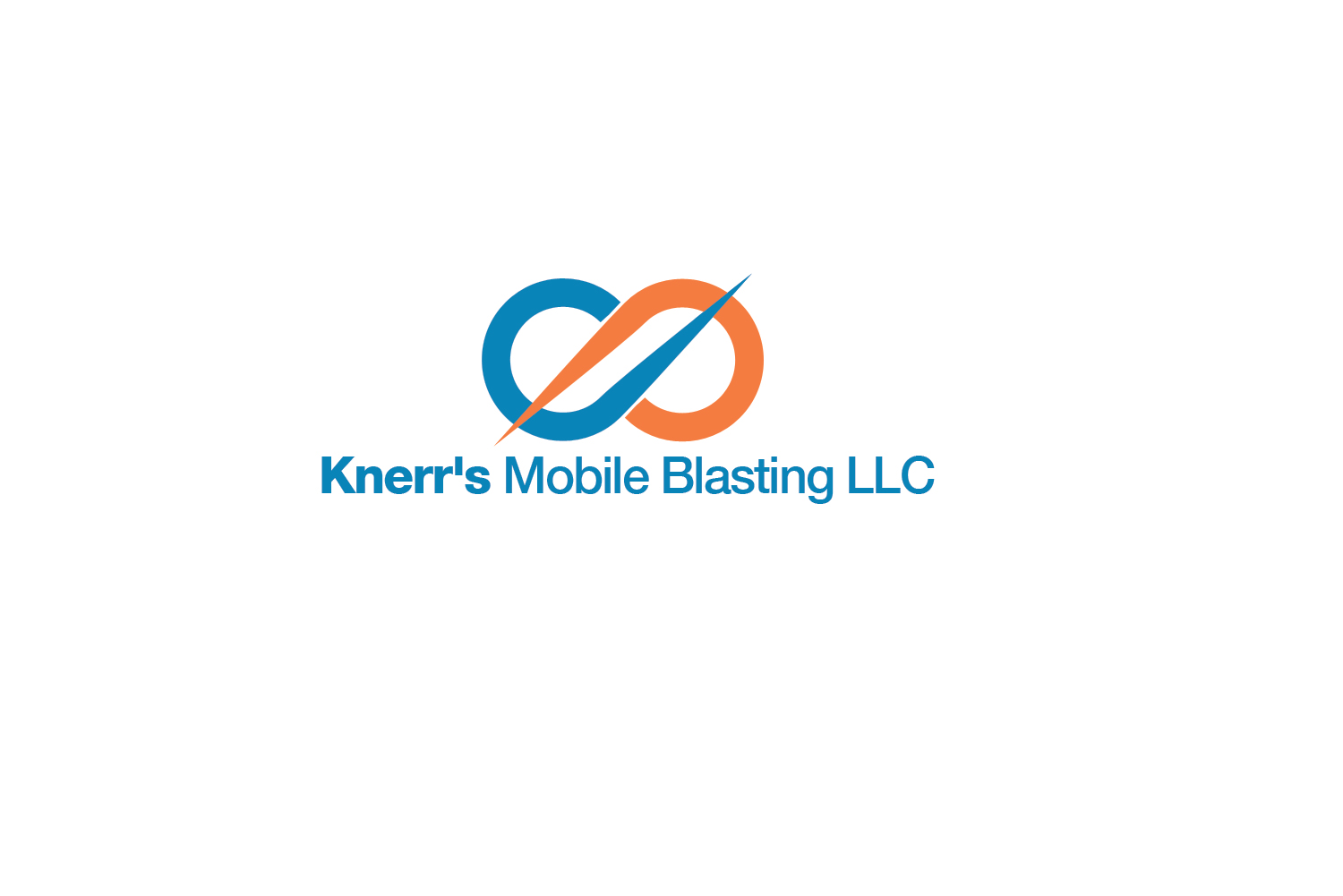 Logo Design by ivo_i_ivanov for Knerr's Mobile Blasting | Design #14340883