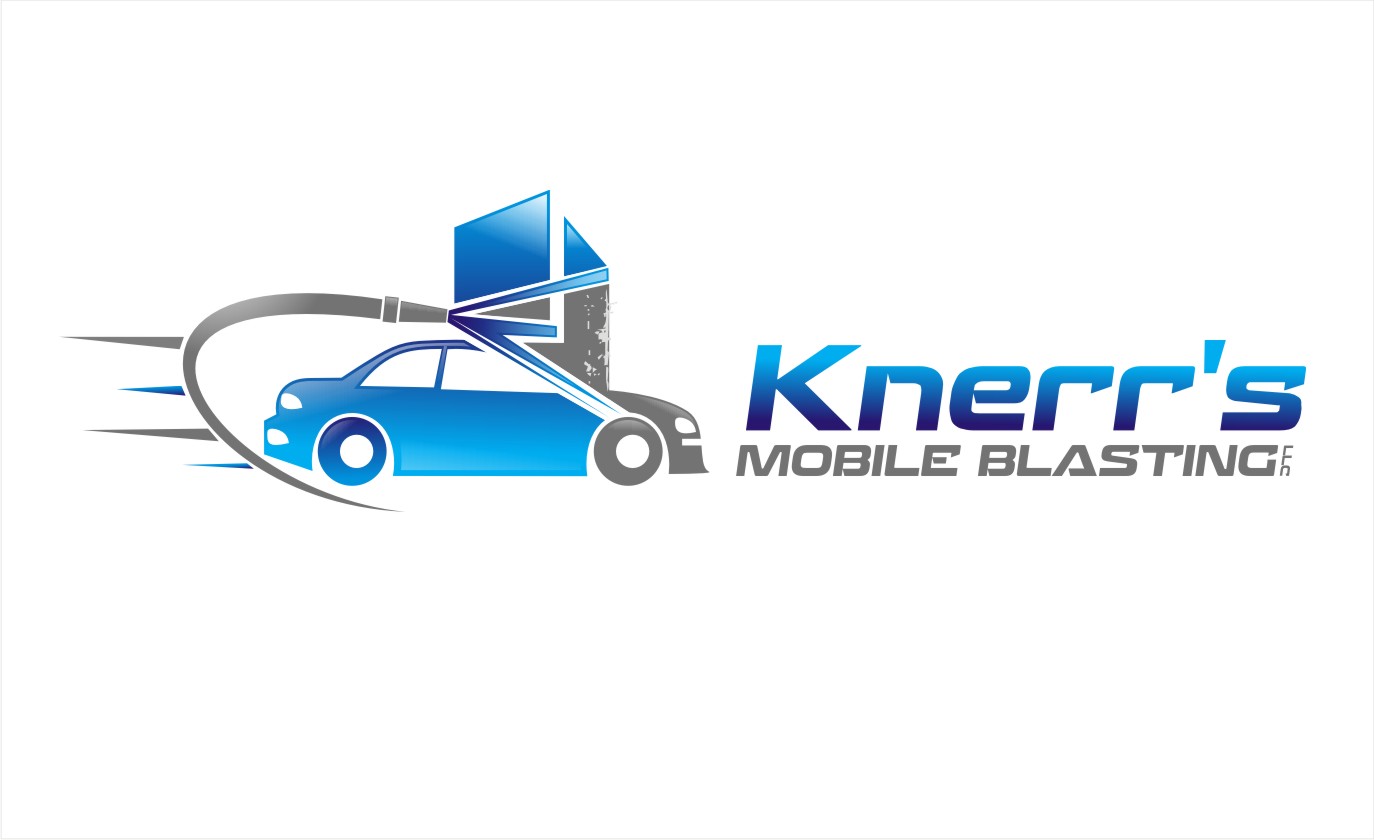 Logo Design by Soul Light for Knerr's Mobile Blasting | Design #14325959