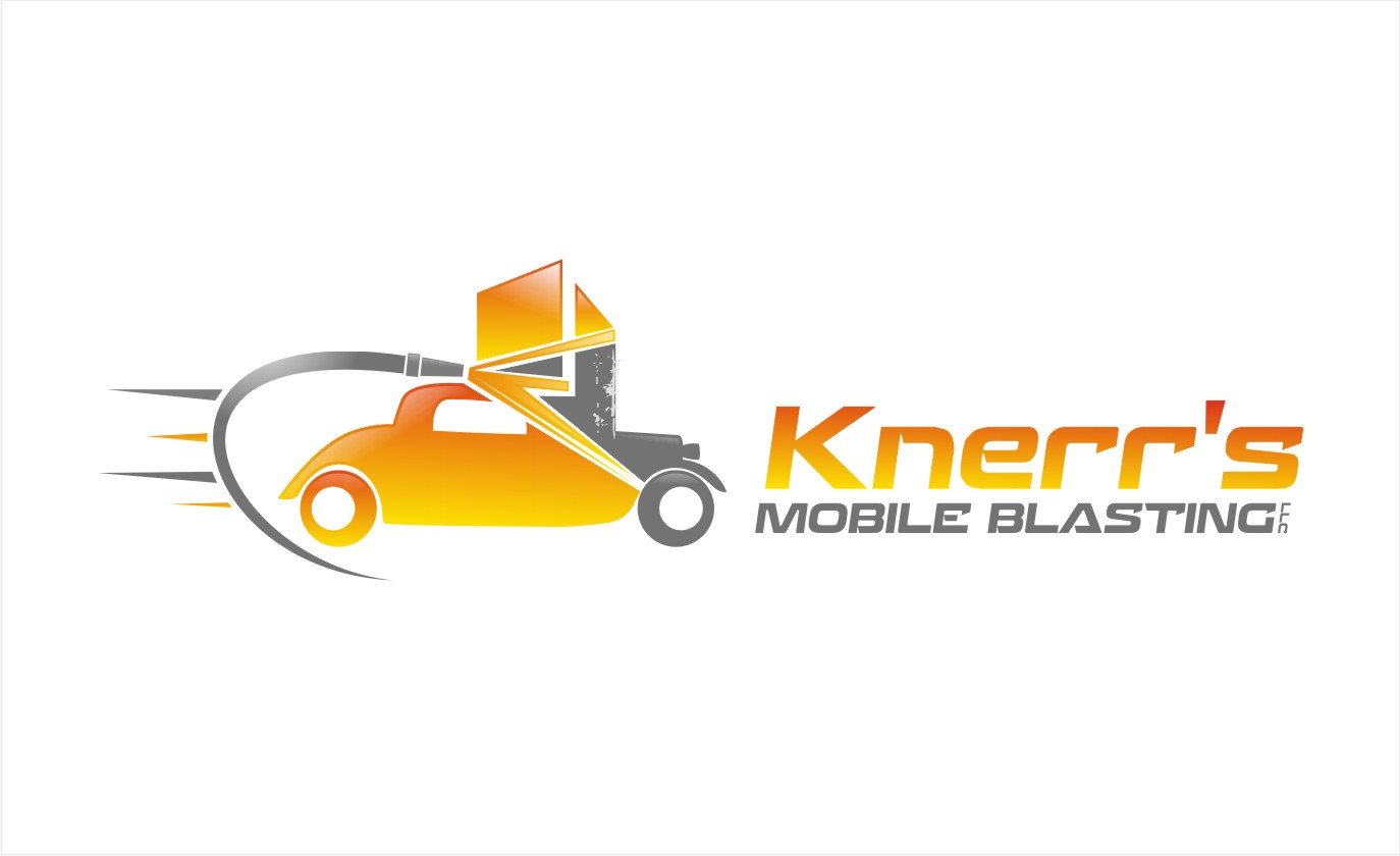 Logo Design by Soul Light for Knerr's Mobile Blasting | Design #14400904