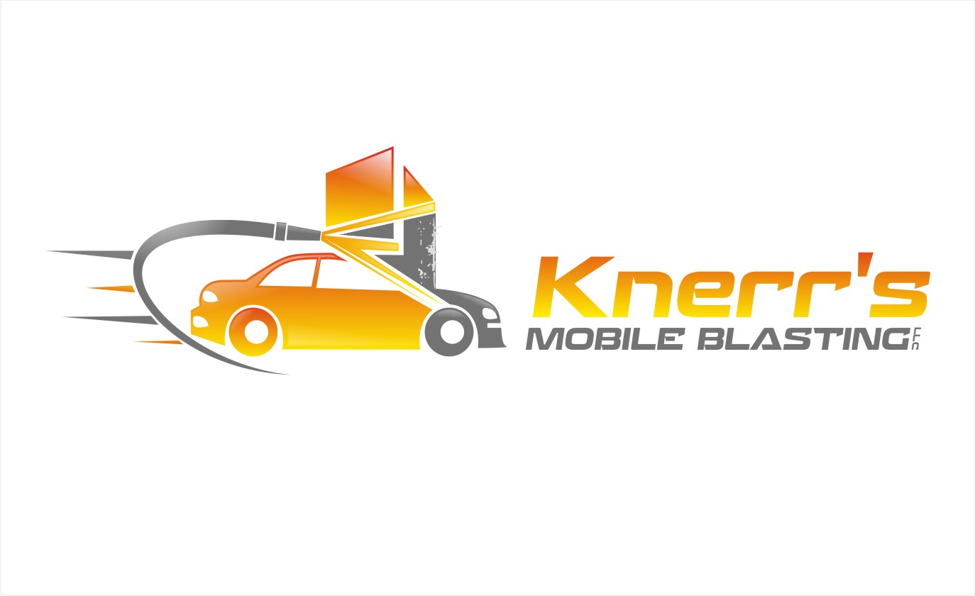 Logo Design by Soul Light for Knerr's Mobile Blasting | Design #14400906