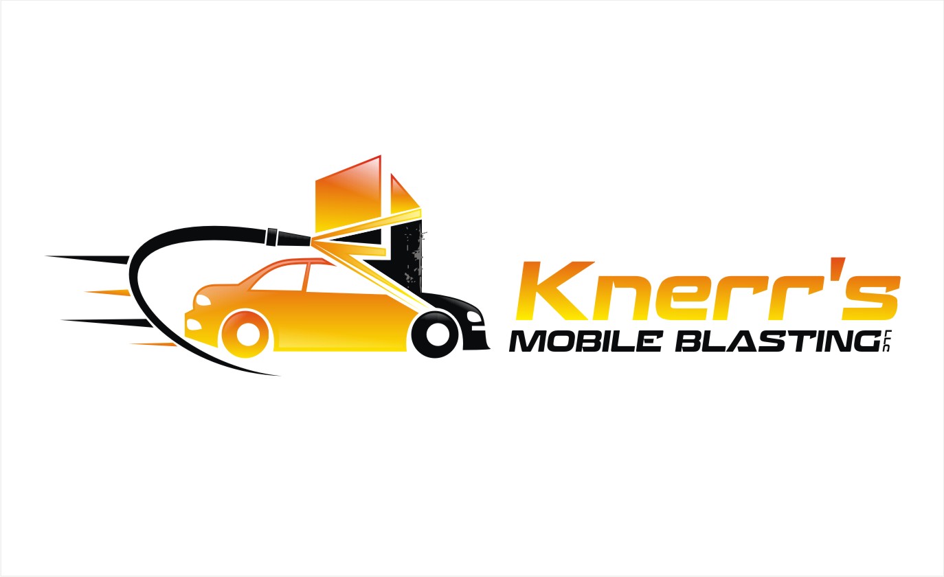 Logo Design by Soul Light for Knerr's Mobile Blasting | Design #14400908