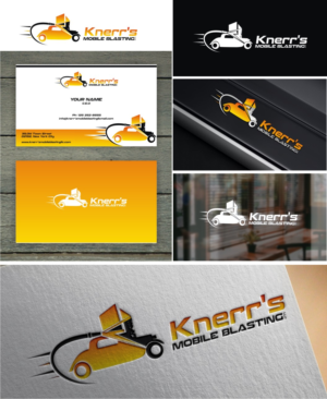 Logo Design by Soul Light for Knerr's Mobile Blasting | Design: #14450472