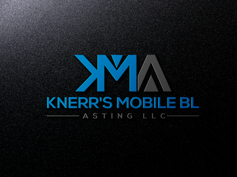 Logo Design by rocklee for Knerr's Mobile Blasting | Design #14335340