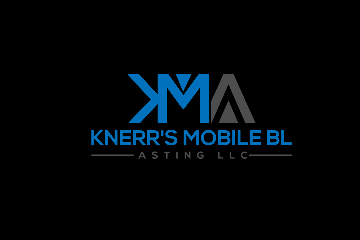 Logo Design by rocklee for Knerr's Mobile Blasting | Design #14335352