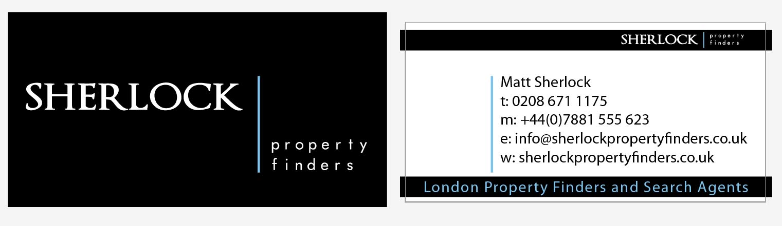 Stationery Design by Daniela Ramallo for Sherlock Property Finders | Design #35734