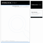 Stationery Design by OddSock Design for Sherlock Property Finders | Design #35784