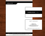 Schreibwaren-Design von k.a.d.a. designs für Sherlock Property Finders | Design: #35474