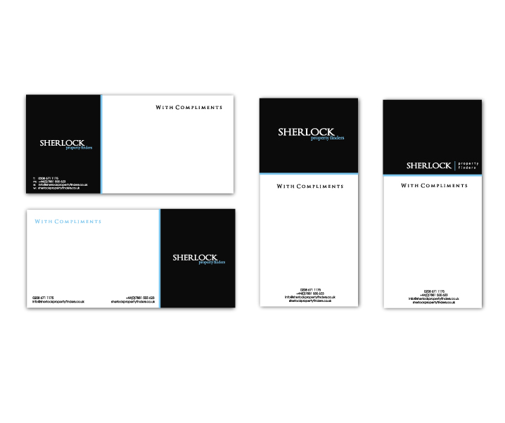 Design de Papeterie par Stephanie Soon pour Sherlock Property Finders | Design #35630