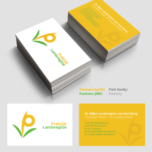 Diseño de Tarjeta de Presentación por see why para Praktijk Lambregtse | Diseño: #14323942