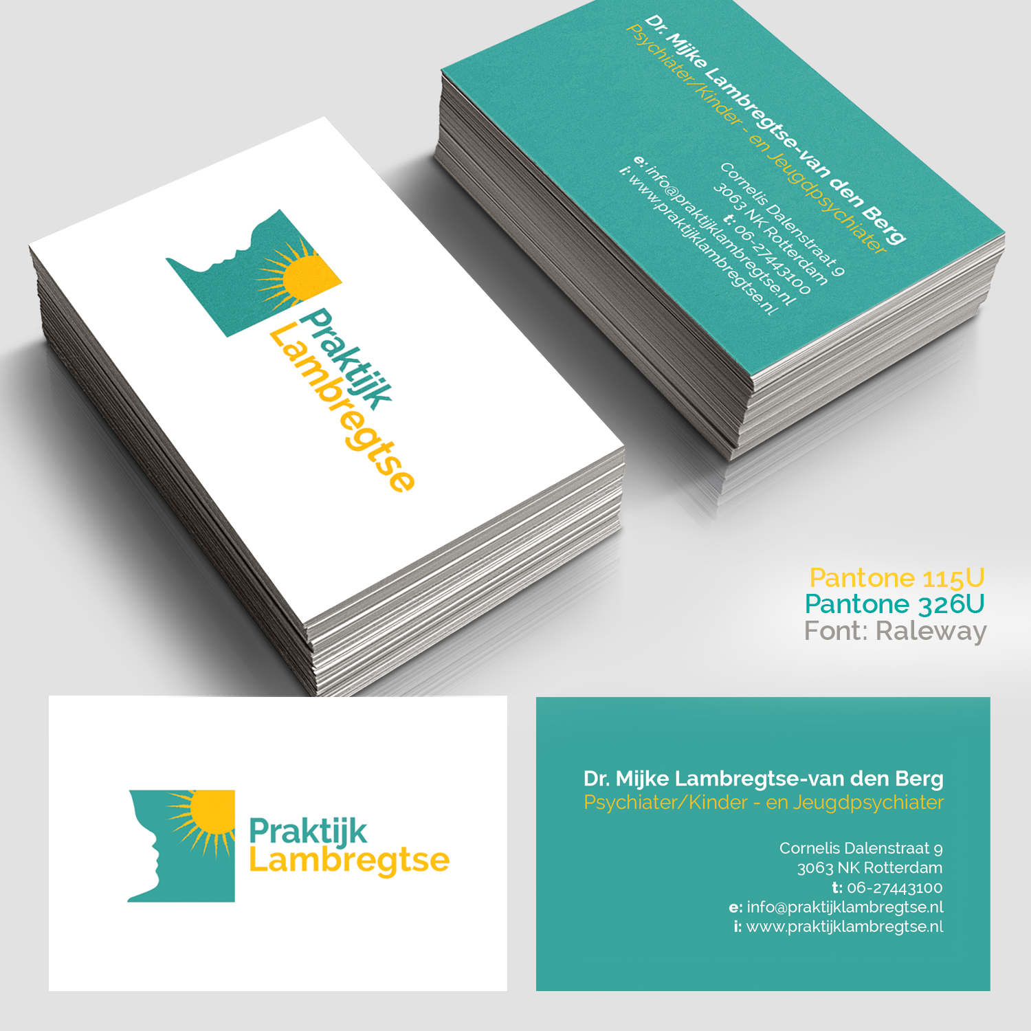 Visitenkarten-Design von see why für Praktijk Lambregtse | Design #14338146