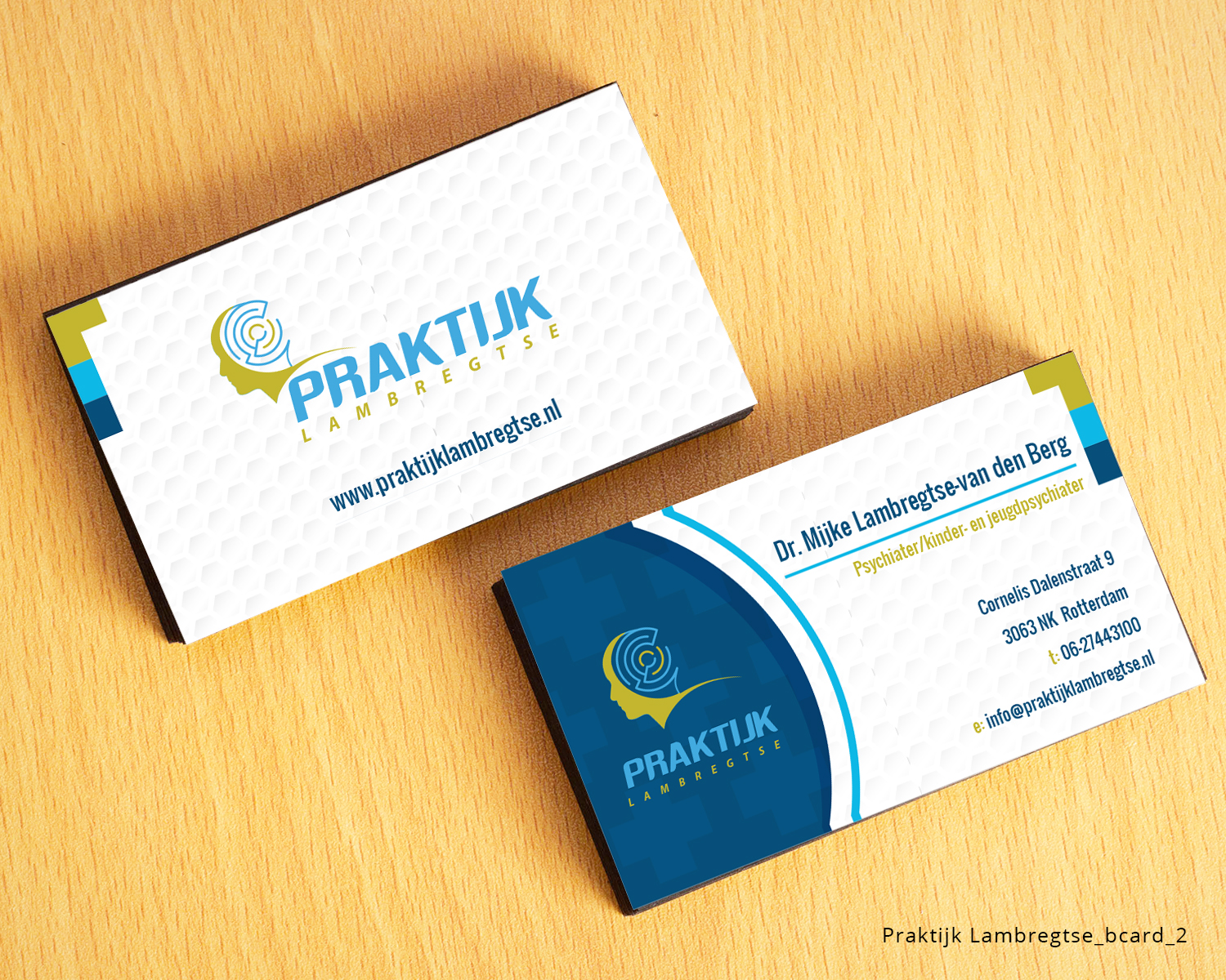 Visitenkarten-Design von Sketchweb für Praktijk Lambregtse | Design #14352145