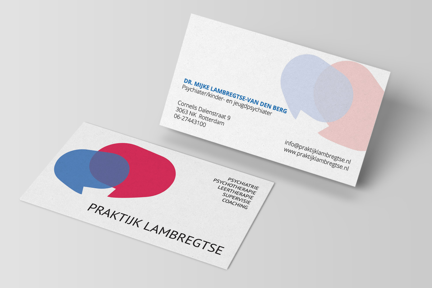 Business Card Design by Andrey T for Praktijk Lambregtse | Design #14361491