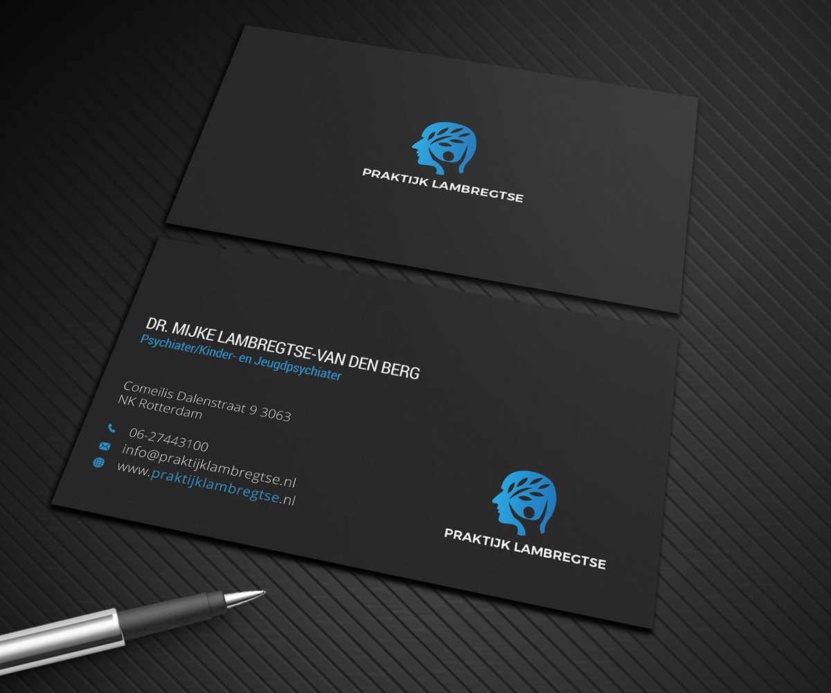 Business Card Design by Graphic Flame for Praktijk Lambregtse | Design #14325127