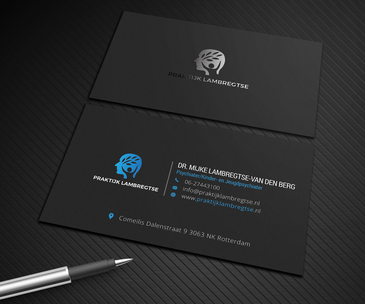 Business Card Design by Graphic Flame for Praktijk Lambregtse | Design #14325130