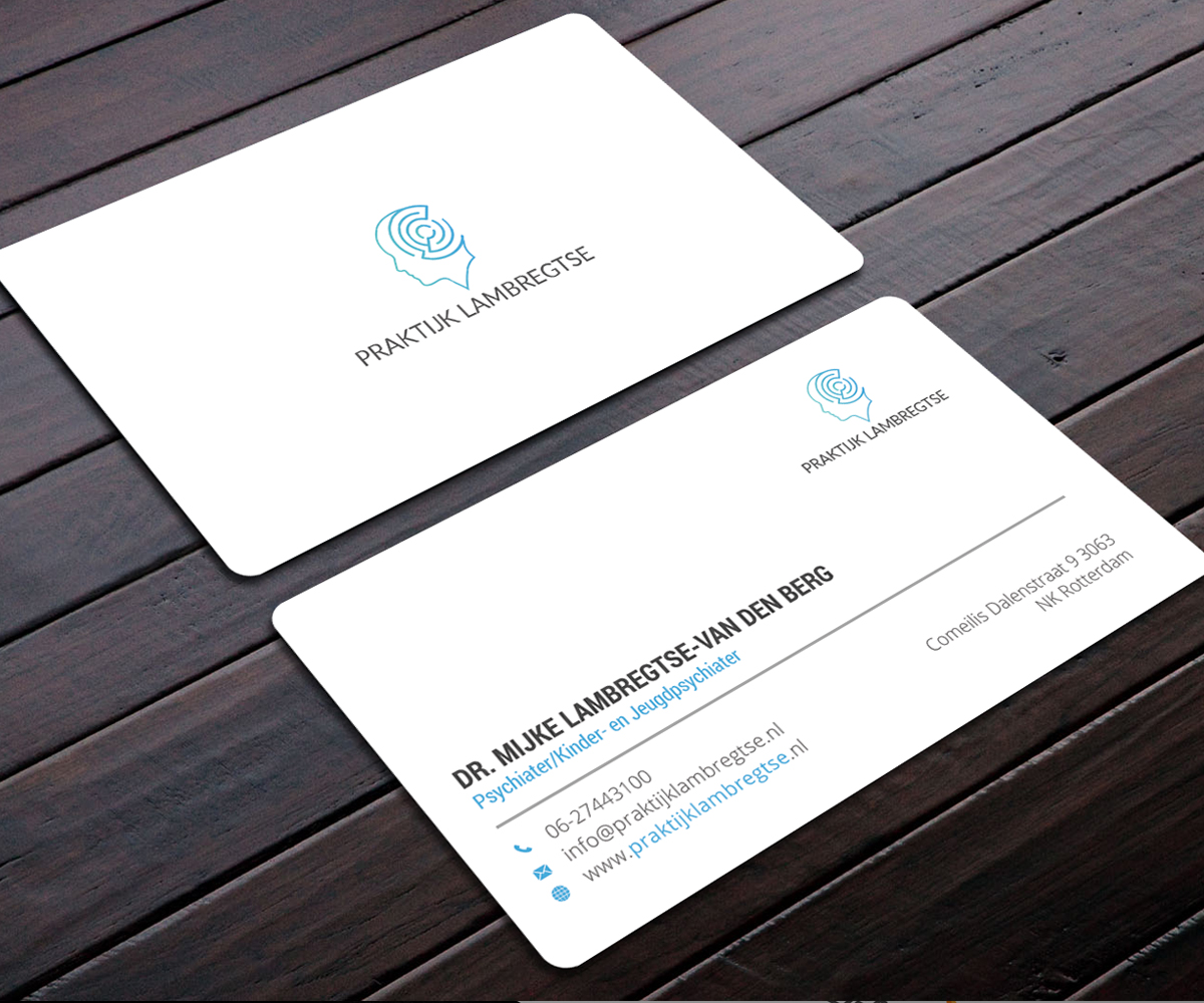 Business Card Design by Graphic Flame for Praktijk Lambregtse | Design #14325138