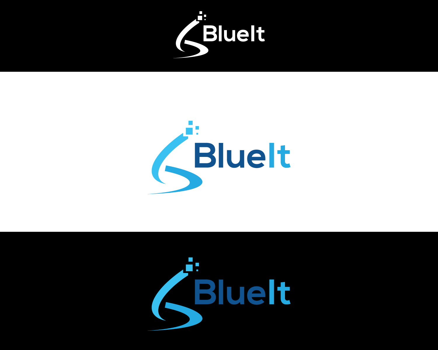 Logo Design by Atec for Blue It | Design #14340510
