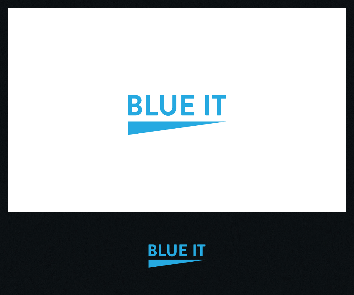 Logo Design by Roy for Blue It | Design #14413923