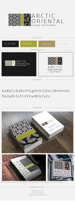 Logo-Design von Maurissahunter für Arctic Oriental | Design: #14328688