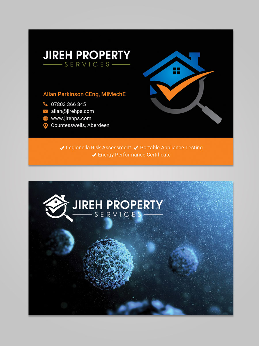 Business Card Design by Sandaruwan for Jireh Property Services | Design: #14437174
