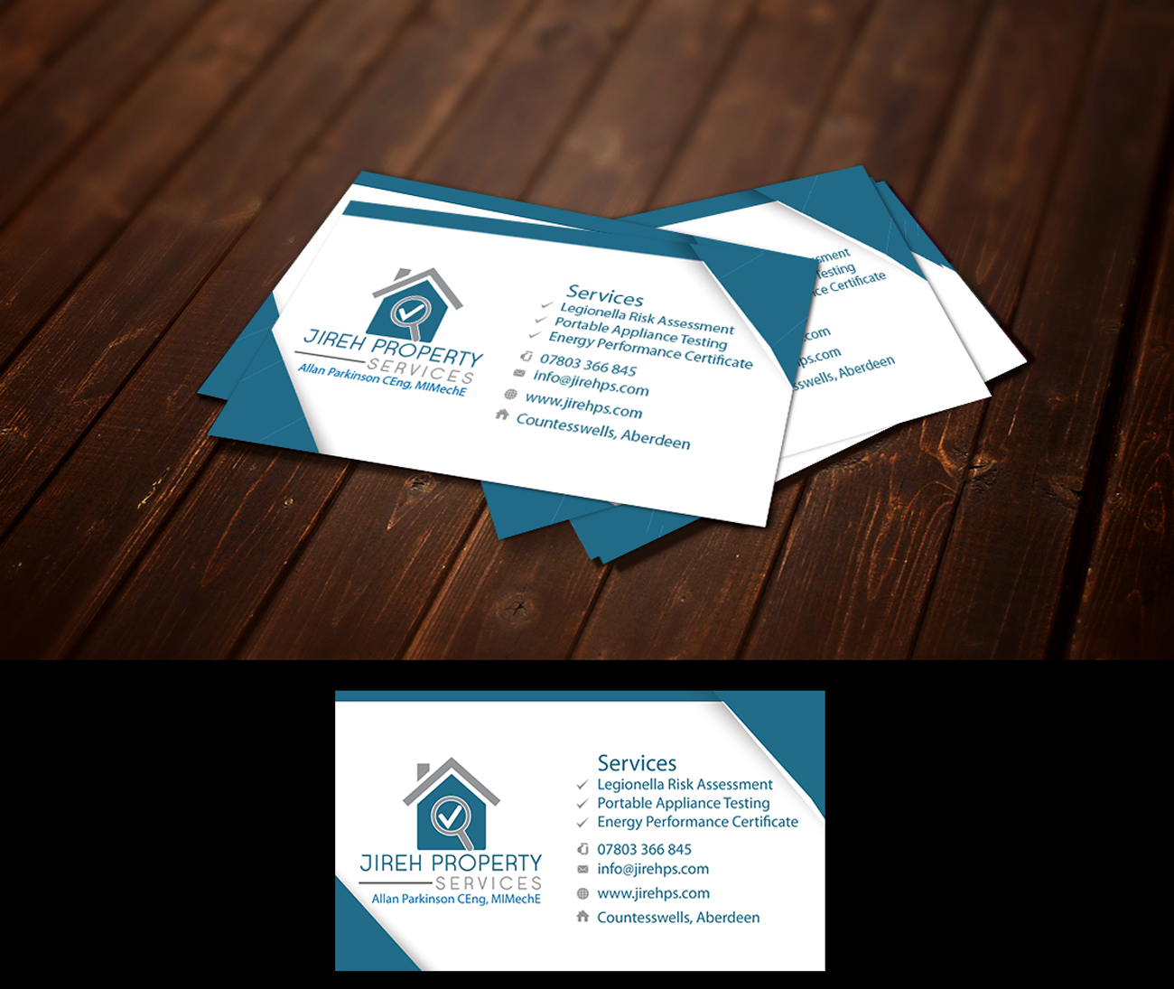 Business Card Design by Impressive Solutions for Jireh Property Services | Design #14393706