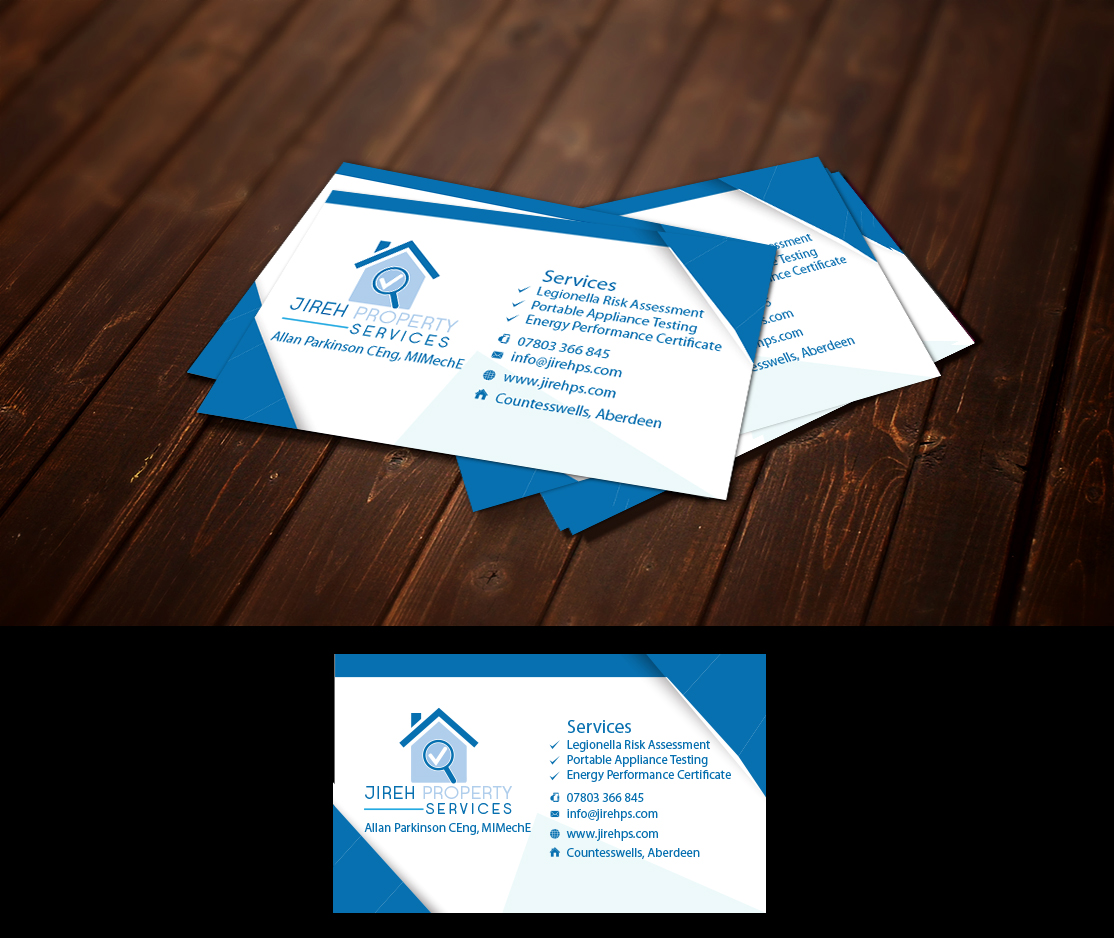 Business Card Design by Impressive Solutions for Jireh Property Services | Design #14393707