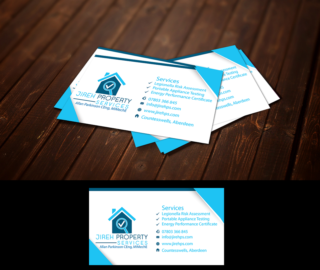 Business Card Design by Impressive Solutions for Jireh Property Services | Design #14393708