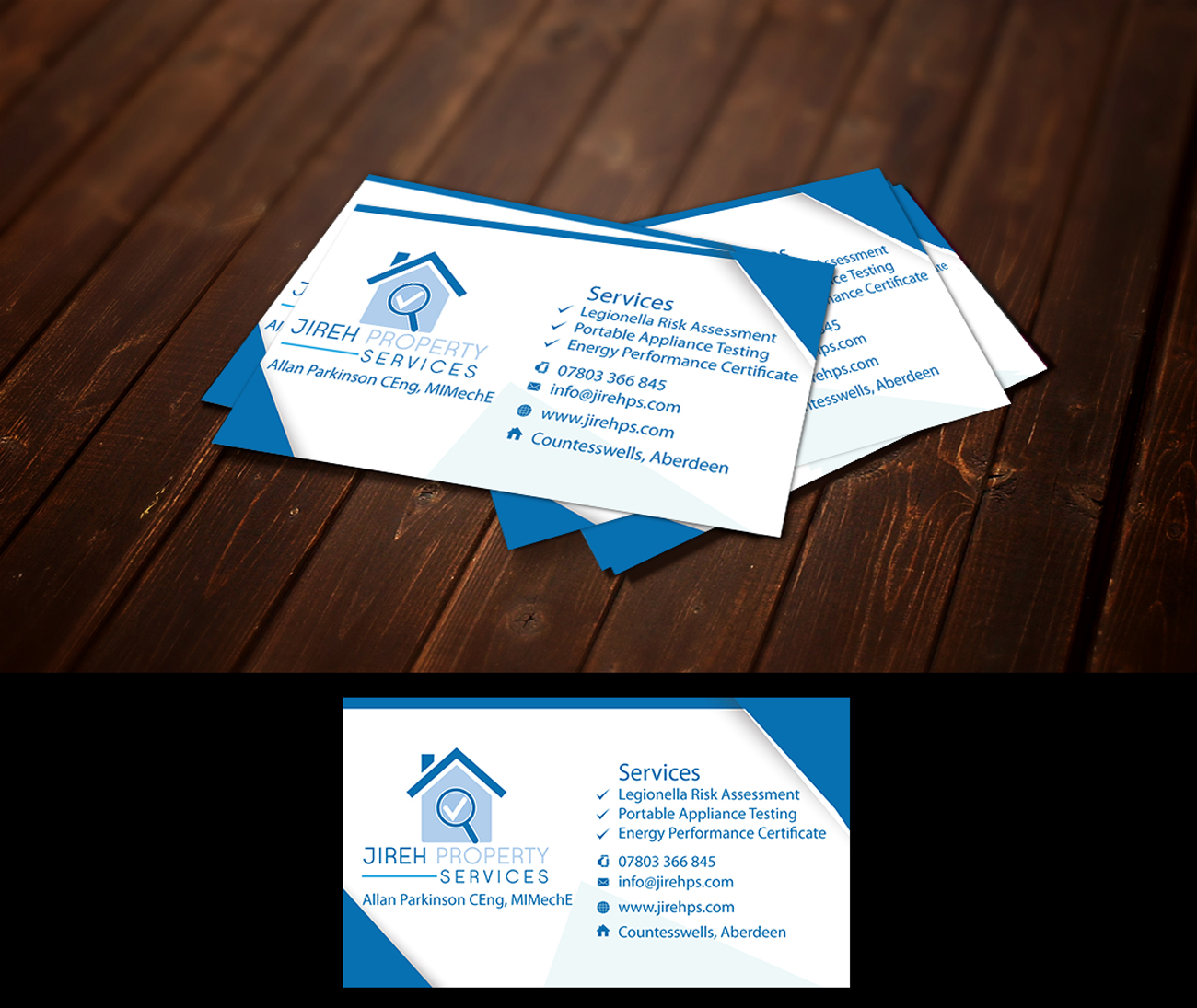 Business Card Design by Impressive Solutions for Jireh Property Services | Design #14393709