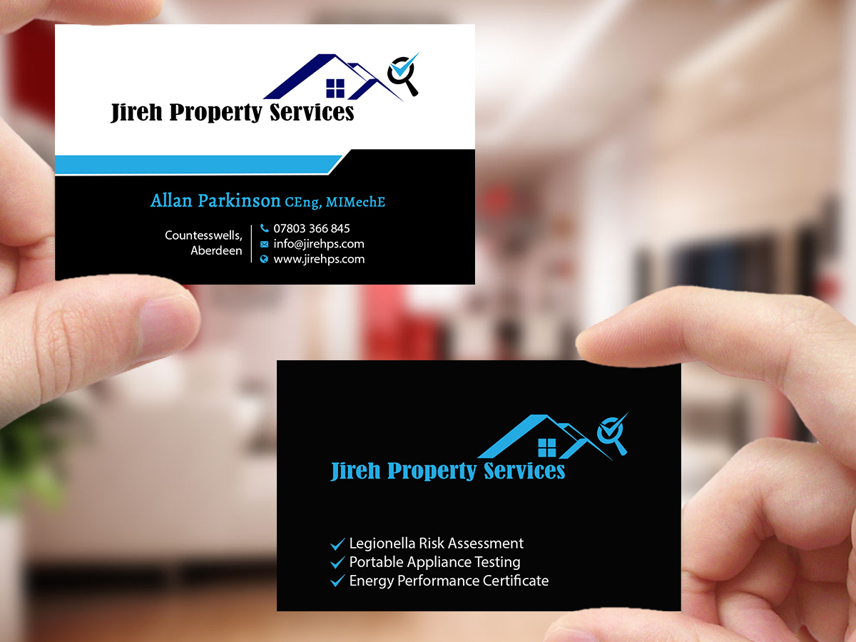 Business Card Design by Creations Box 2015 for Jireh Property Services | Design #14368863