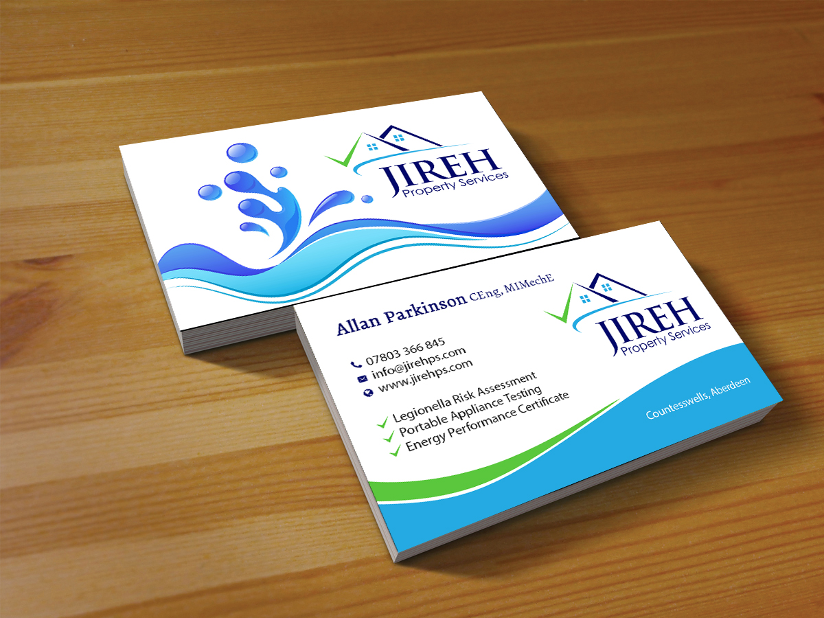 Business Card Design by Creations Box 2015 for Jireh Property Services | Design #14368865