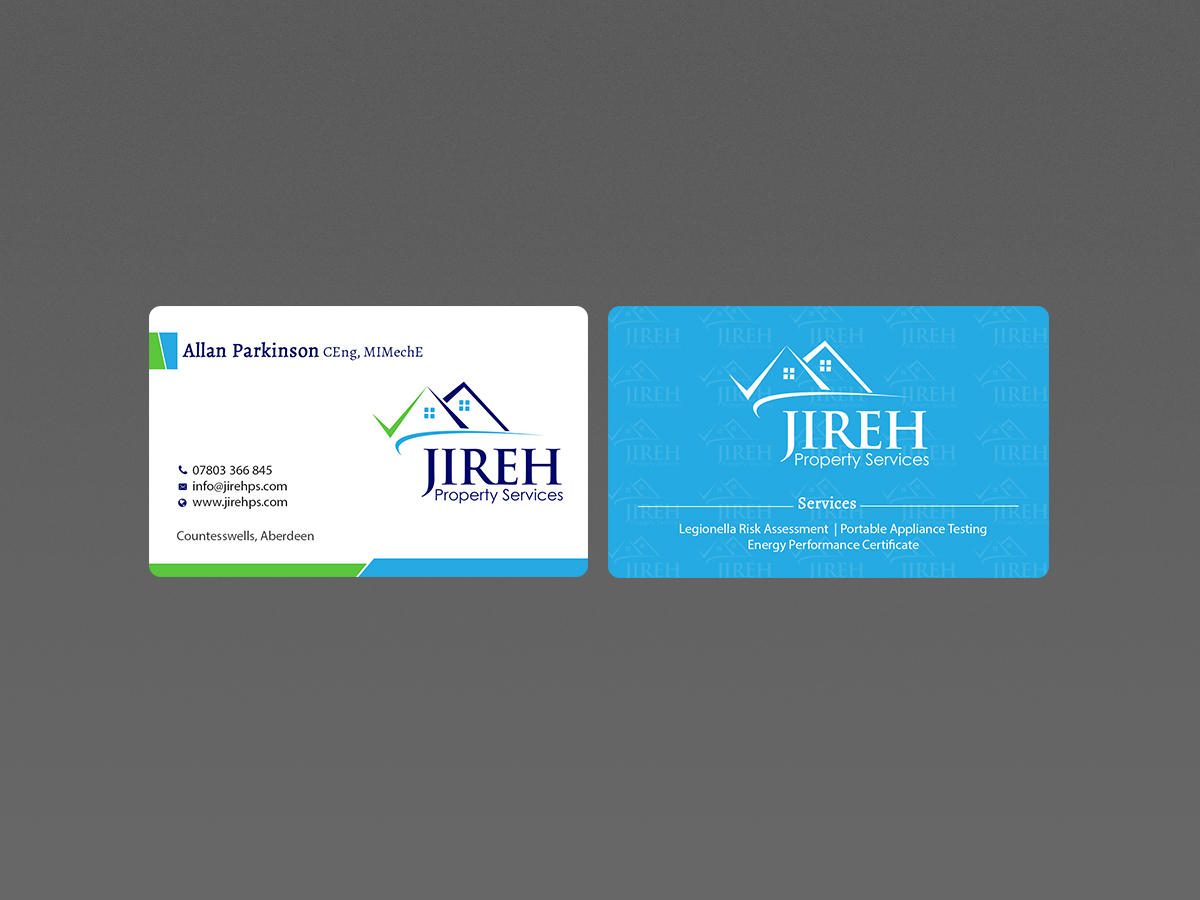 Business Card Design by Creations Box 2015 for Jireh Property Services | Design #14368869