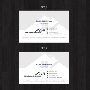 Business Card Design by e-graphics for Jireh Property Services | Design: #14395379