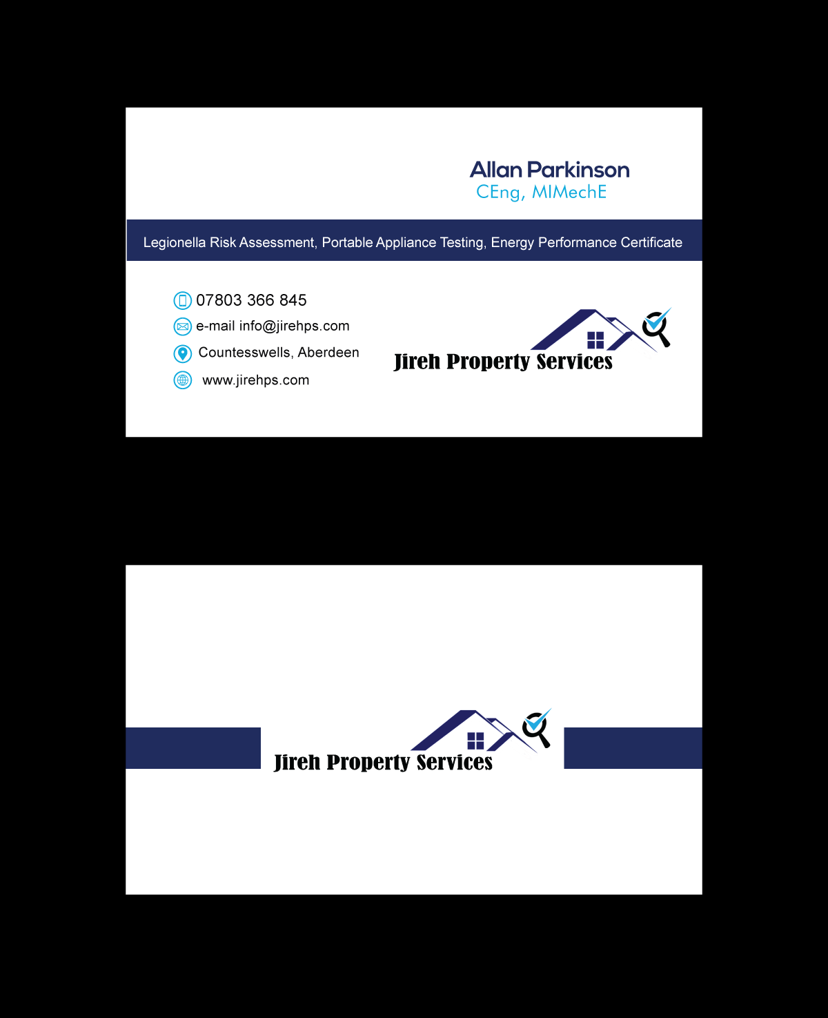 Diseño de Tarjeta de Presentación por shgshikder5 para Jireh Property Services | Diseño #14409580