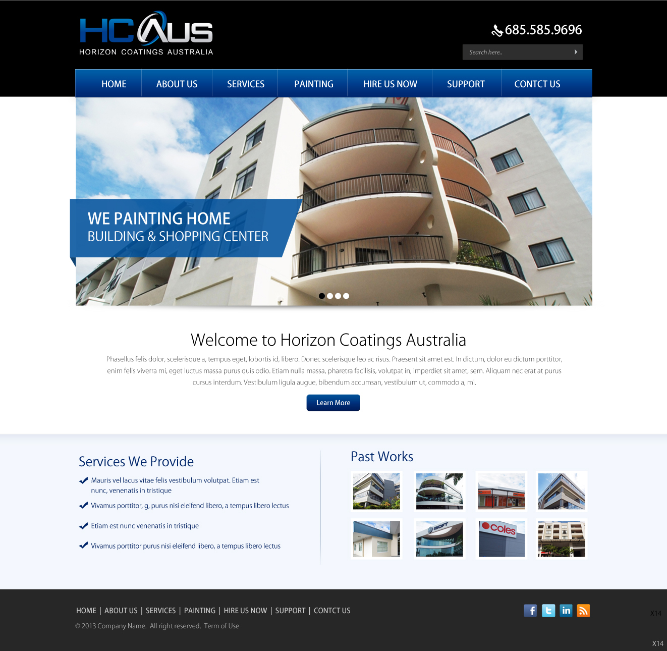 Web Design by pb for this project | Design #2532765