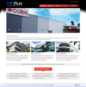 Web Design par Crest Logo Designs pour ce projet | Design #2534697