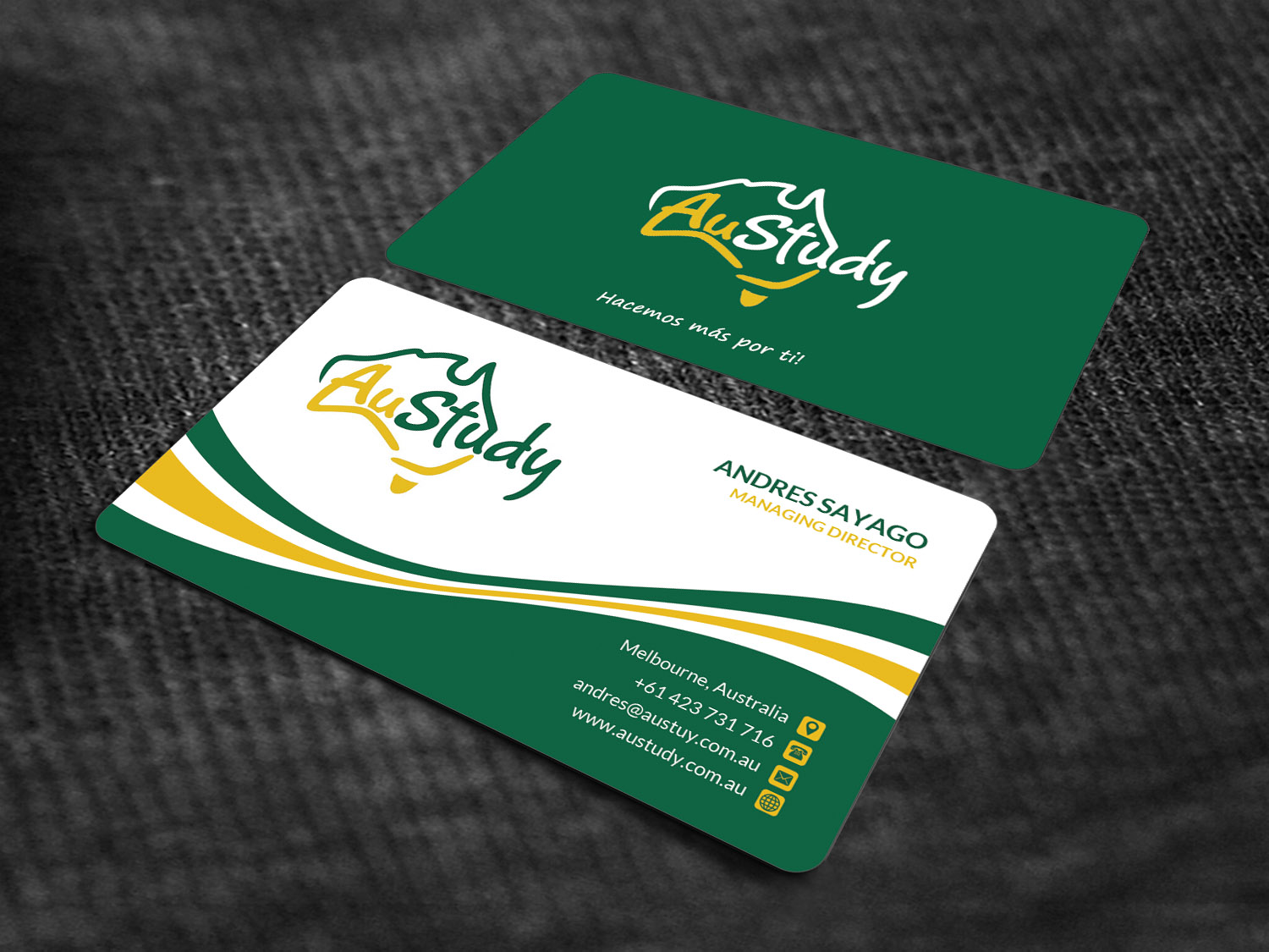 Diseño de Tarjeta de Presentación por Sandaruwan para Austudy Pty Ltd | Diseño #15105035