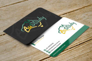 Australian Student Agency business cards | Diseño de Tarjeta de Presentación por Riz'