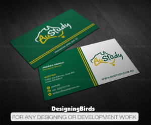 Business Card Design by Designing Birds for Austudy Pty Ltd | Design: #15102577