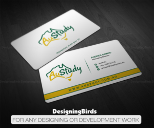 Business Card Design by Designing Birds for Austudy Pty Ltd | Design: #15103107