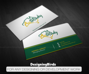 Business Card Design by Designing Birds for Austudy Pty Ltd | Design: #15103108