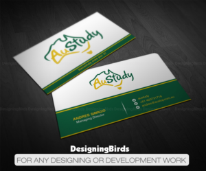Business Card Design by Designing Birds for Austudy Pty Ltd | Design: #15103109
