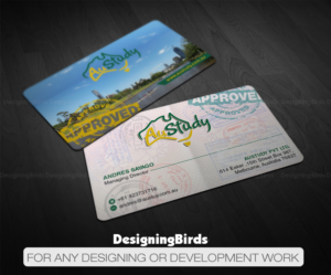 Business Card Design by Designing Birds for Austudy Pty Ltd | Design: #15125849