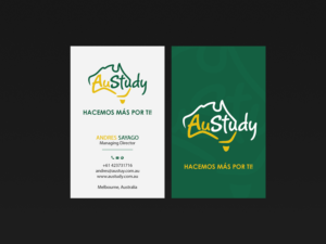 Business Card Design by Creations Box 2015 for Austudy Pty Ltd | Design: #15103785