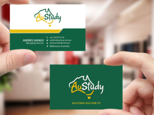 Business Card Design by Creations Box 2015 for Austudy Pty Ltd | Design: #15103790