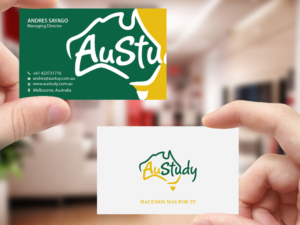 Business Card Design by Creations Box 2015 for Austudy Pty Ltd | Design: #15103792