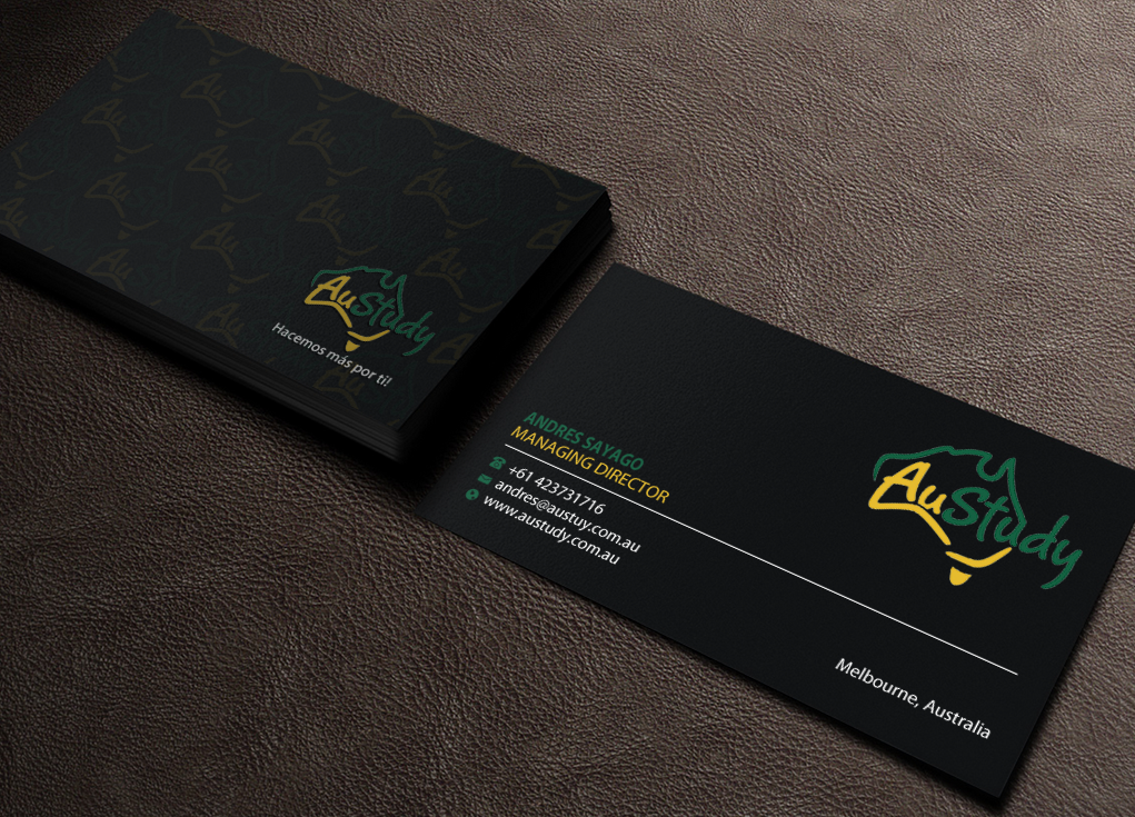 Business Card Design by Brand aid for Austudy Pty Ltd | Design #15101681