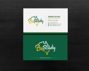 Business Card Design by chandrayaan.creative for Austudy Pty Ltd | Design: #15101931