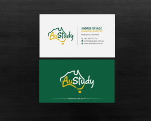 Business Card Design by chandrayaan.creative for Austudy Pty Ltd | Design: #15101933