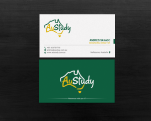Business Card Design by chandrayaan.creative for Austudy Pty Ltd | Design: #15101980