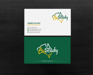 Diseño de Tarjeta de Presentación por chandrayaan.creative para Austudy Pty Ltd | Diseño #15102029
