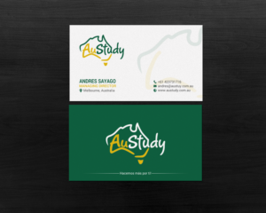 Business Card Design by chandrayaan.creative for Austudy Pty Ltd | Design: #15102030